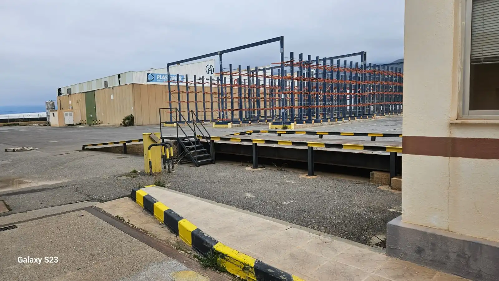 Parking de Nave industrial en venta en La Mojonera con Alarma
