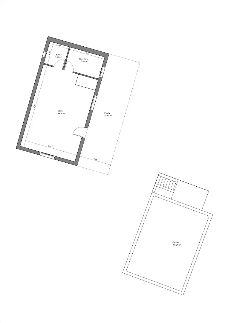 Casa rústica con piscina en venta en N/A, imagen 45