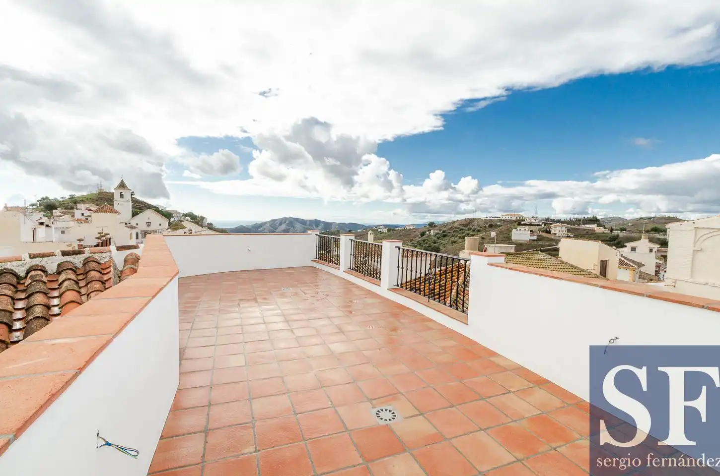 Terraza de Casa adosada en venta en Sedella
