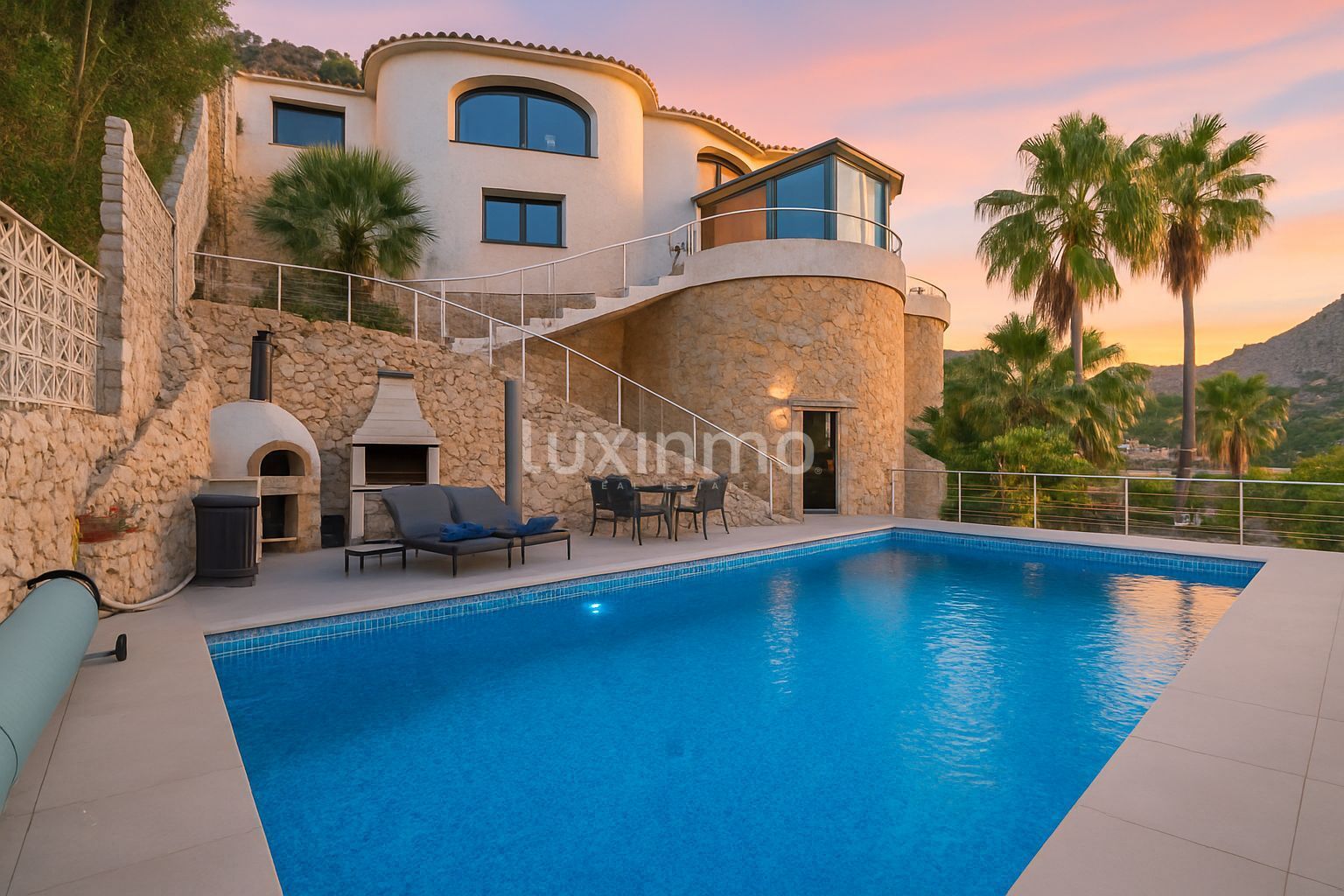 Exterior view of House or chalet for sale in Calpe / Calp  with Air Conditioner, Heating and Terrace