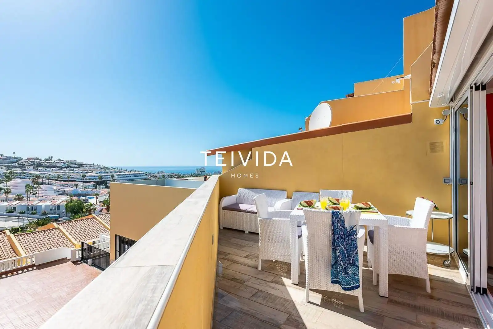 Terrace of Attic for sale in Adeje  with Swimming Pool, Furnished and Community pool