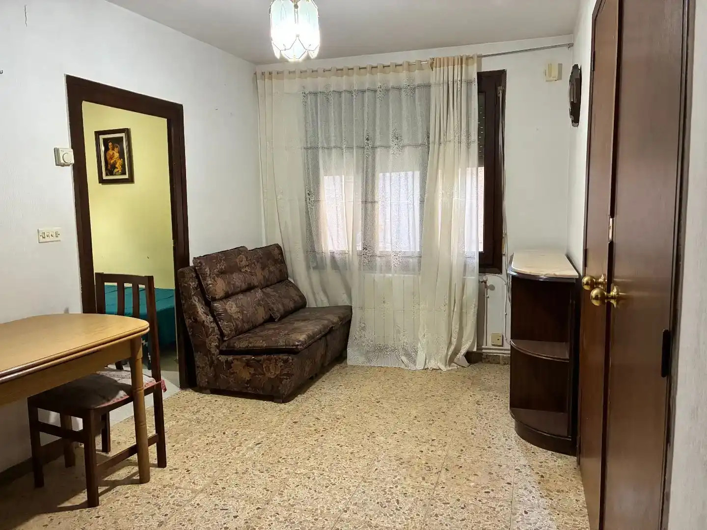 Sala d'estar de Finca rústica en venda en Capella amb Moblat i Balcó