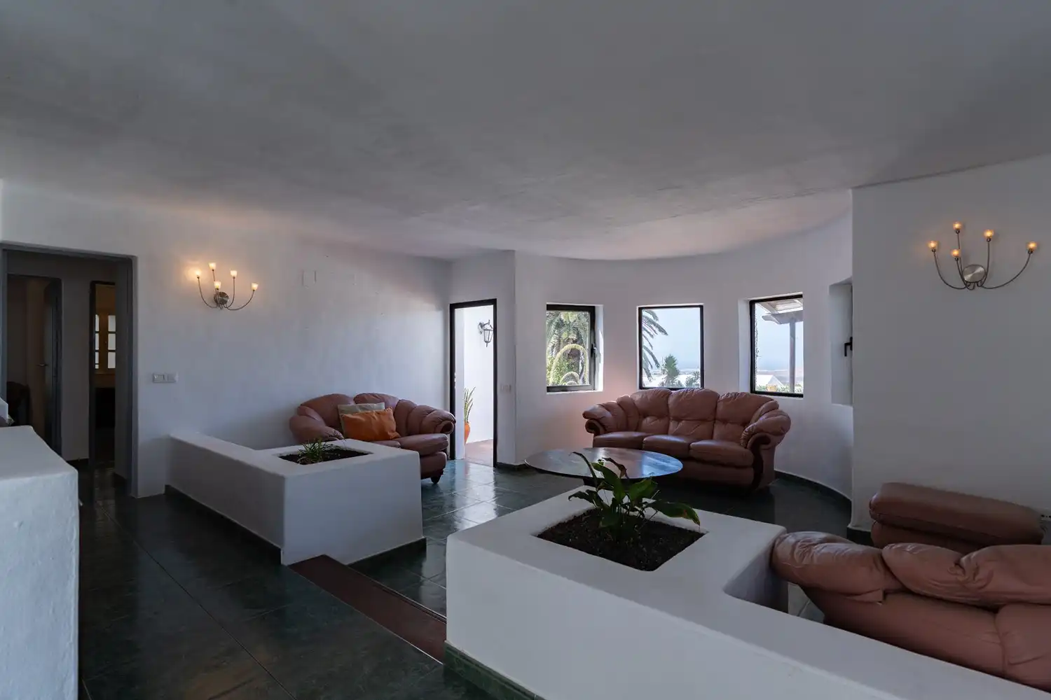 Sala de estar de Casa o chalet en venta en Teguise con Jardín privado, Terraza y Piscina