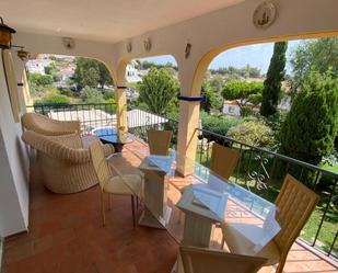 Terrace of Single-family semi-detached for sale in Marbella  with Private garden, Terrace and Swimming Pool