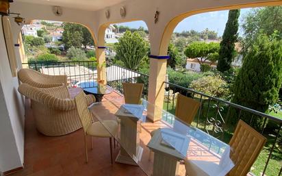 Terrace of Single-family semi-detached for sale in Marbella  with Private garden, Terrace and Swimming Pool