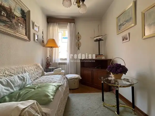 Bedroom of Flat for sale in Madrid  with Parquet flooring and Terrace