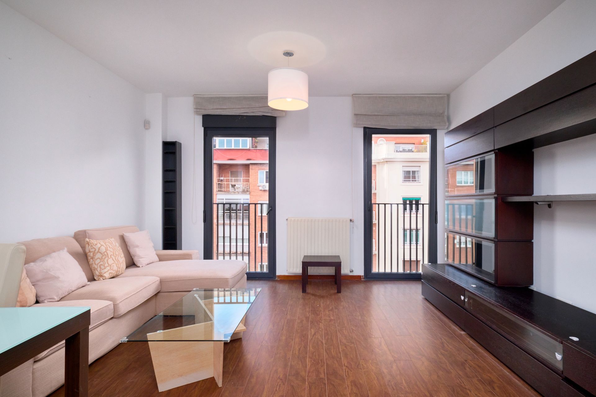 Sala d'estar de Pis de lloguer en  Madrid Capital amb Aire condicionat i Calefacció