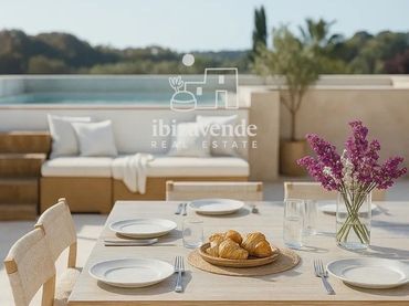 Àtic amb piscina en venda a Encant