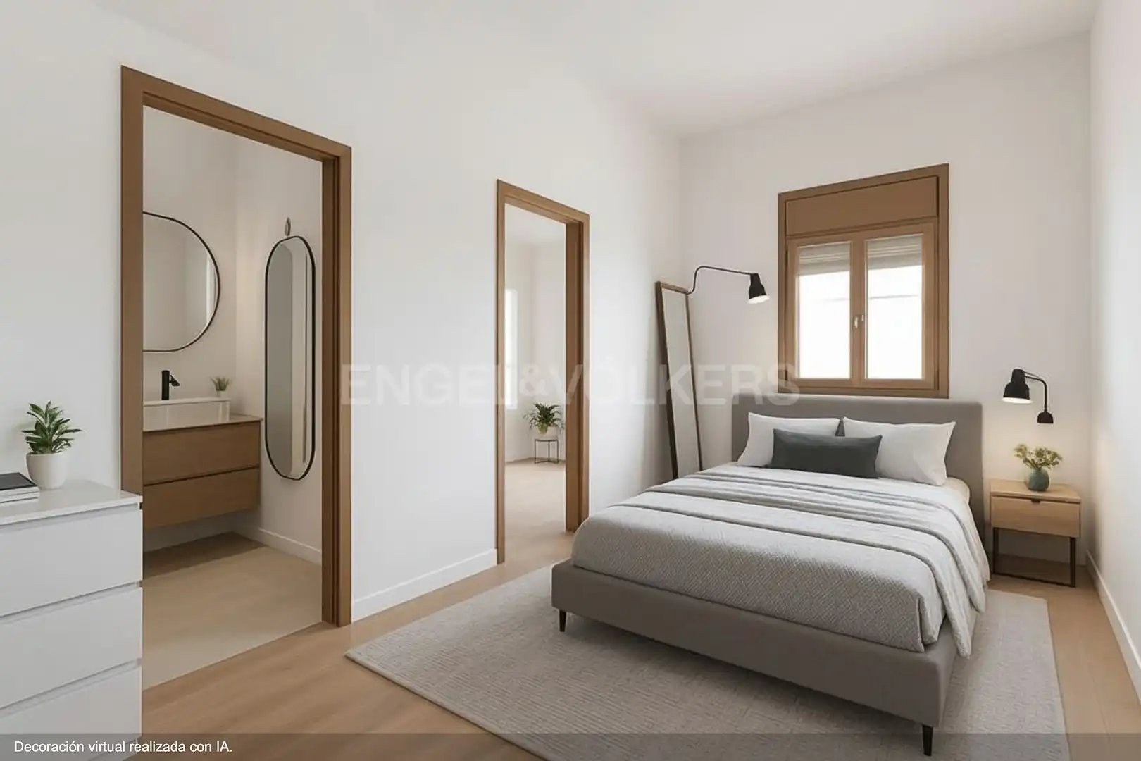 Schlafzimmer von Wohnungen zum Verkauf in Barcelona mit Heizung, Privatgarten und Terrasse