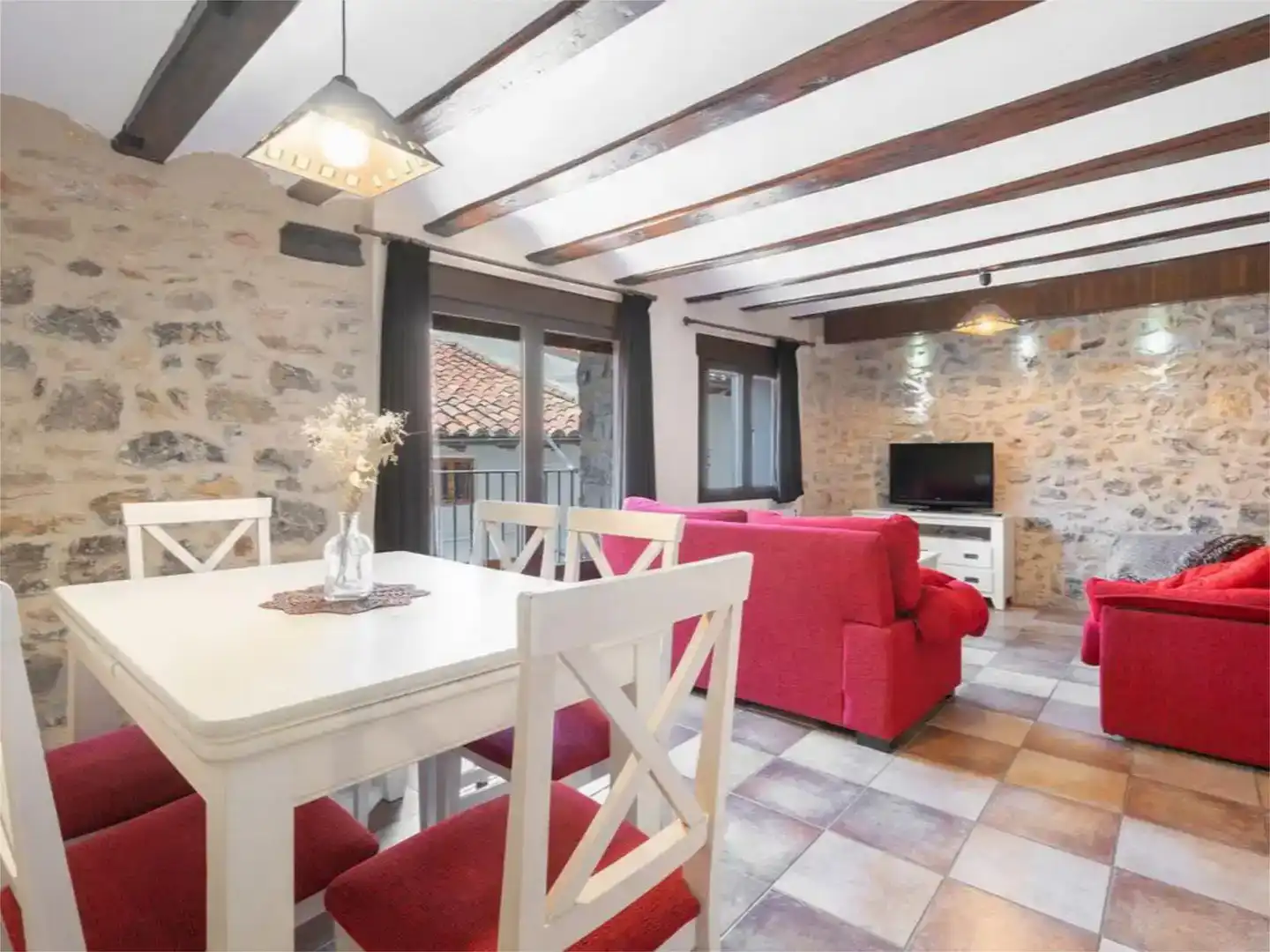 Wohnzimmer von Wohnung zur Miete in Huesa del Común