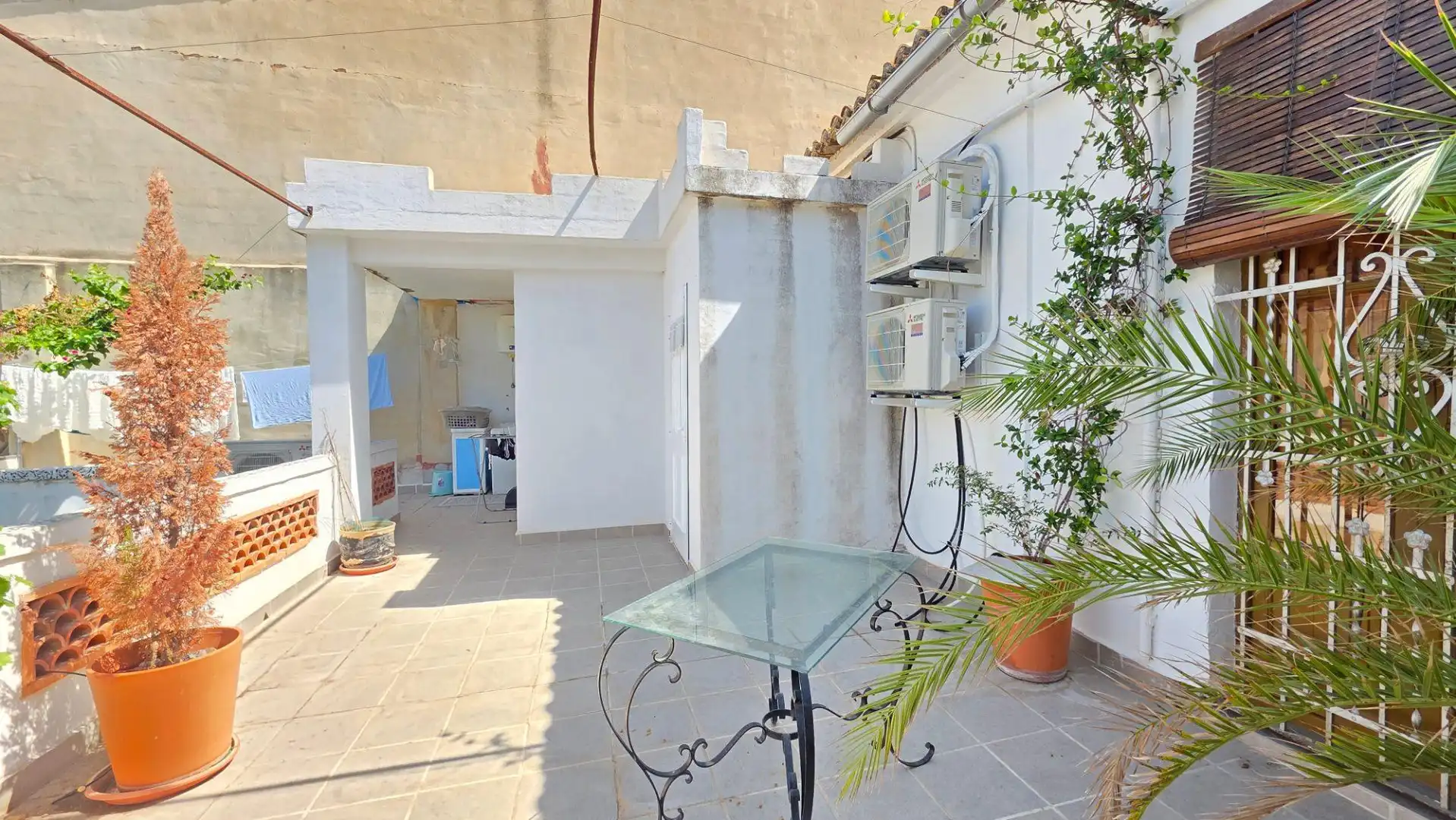 Terrassa de Casa o xalet en venda en El Real de Gandia amb Aire condicionat, Calefacció i Jardí privat