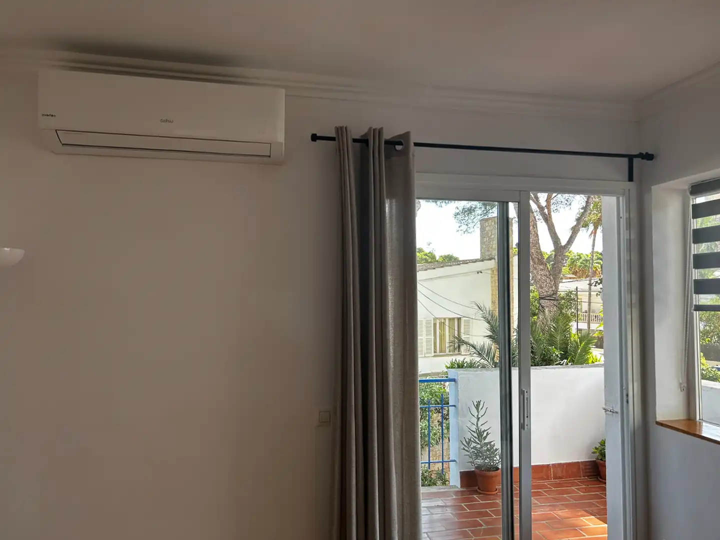 Balcony of Flat for rent in  Palma de Mallorca  with Air Conditioner, Heating and Furnished