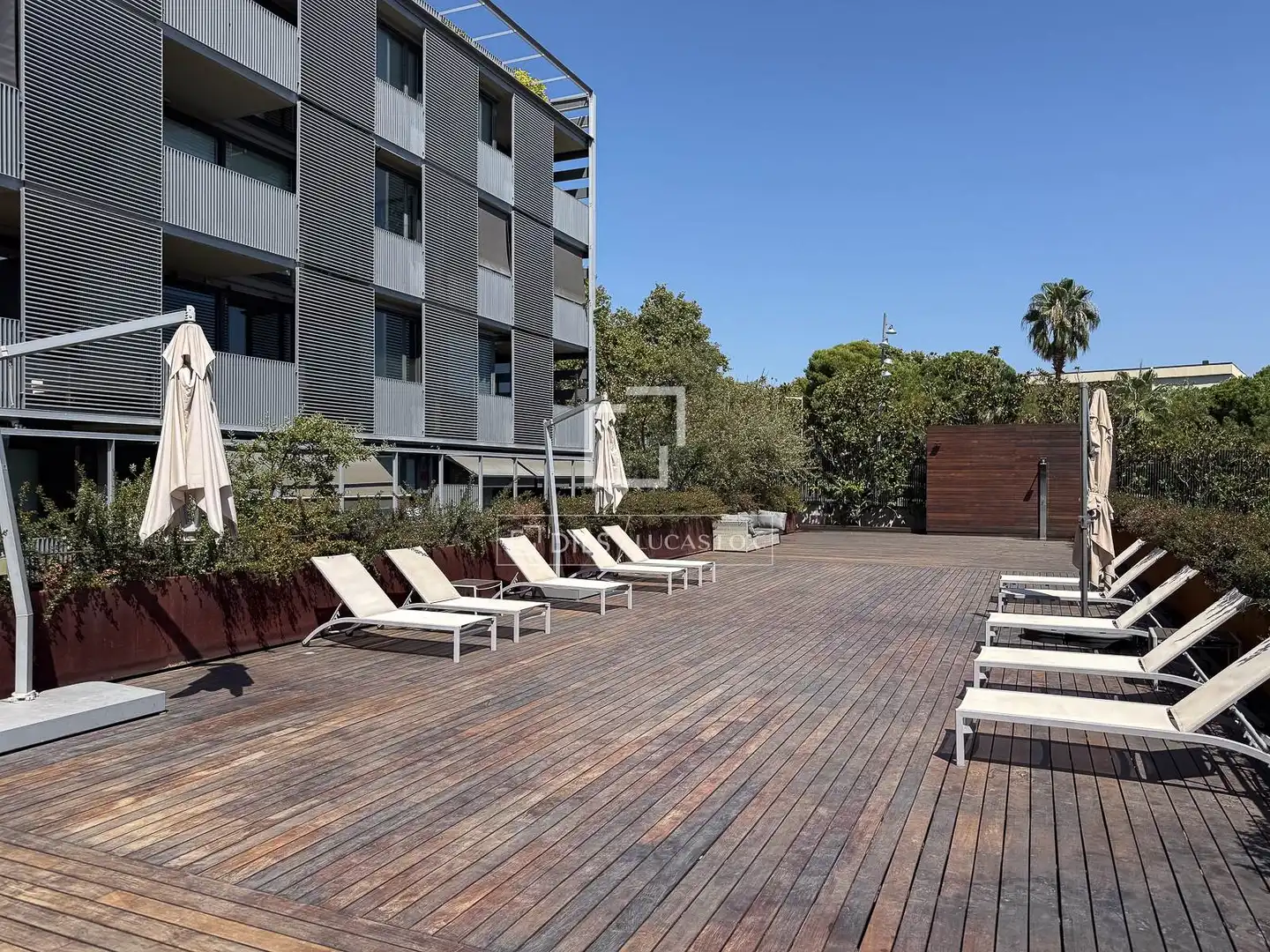 Terrassa de Casa o xalet en venda en Barcelona amb Aire condicionat, Calefacció i Jardí privat