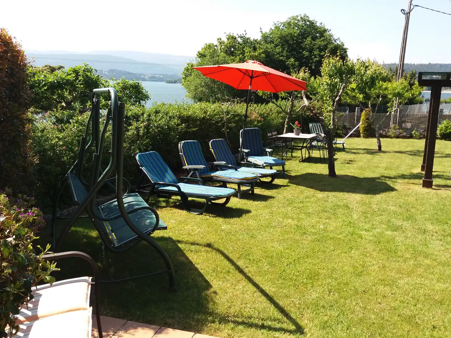 Garden of Houses for rent in Rianxo  with Heating, Private garden and Furnished