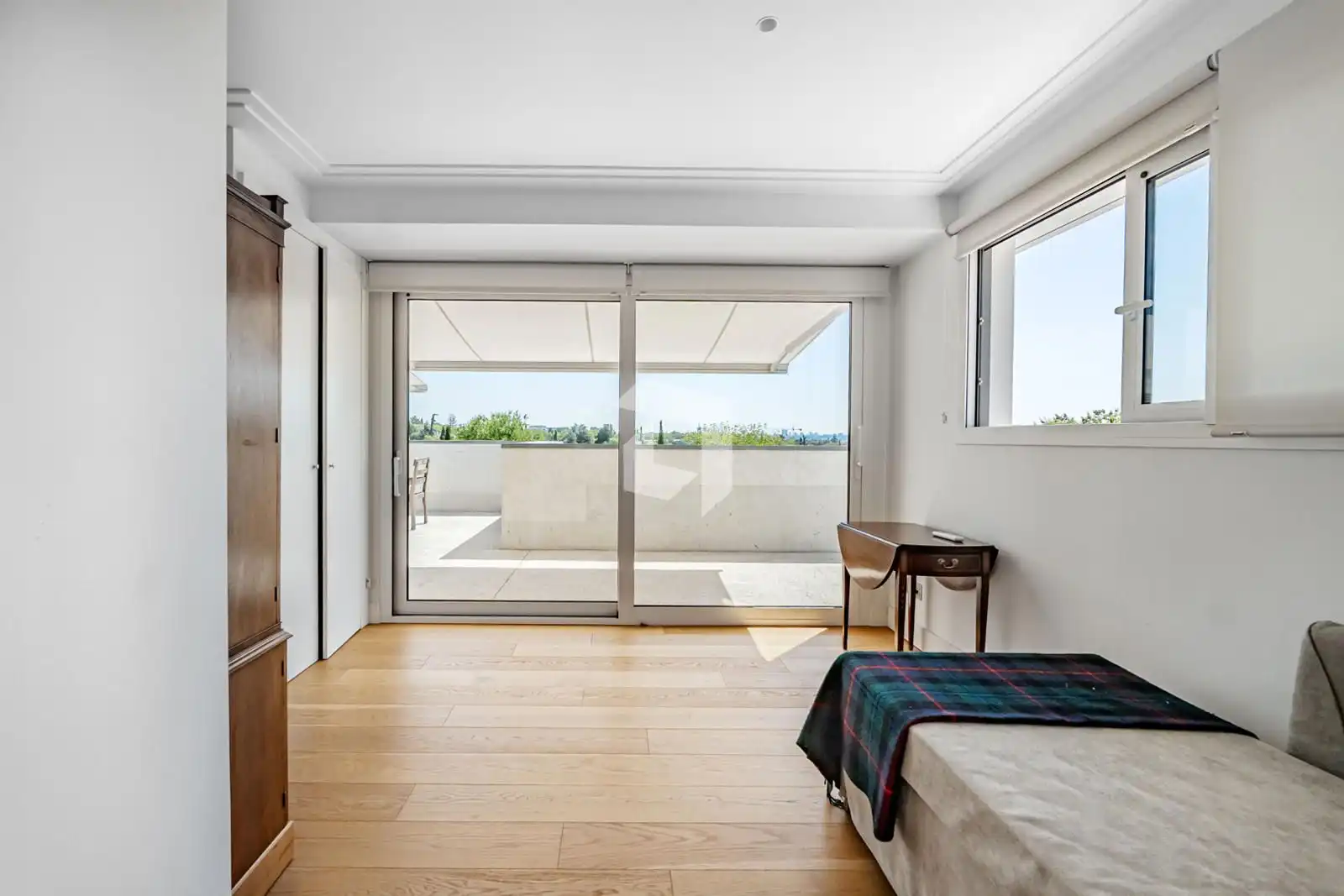 Bedroom of Attic for sale in Madrid  with Air Conditioner, Heating and Parquet flooring
