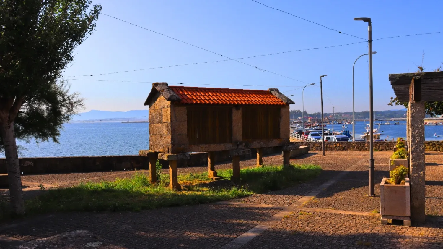 Vista exterior de Ático en venta en Cambados con Calefacción y Amueblado