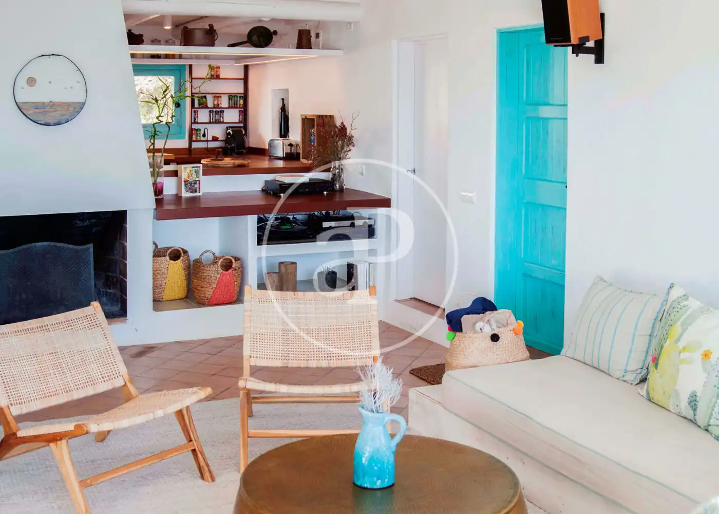Living room of Houses for sale in Formentera  with Air Conditioner, Heating and Private garden