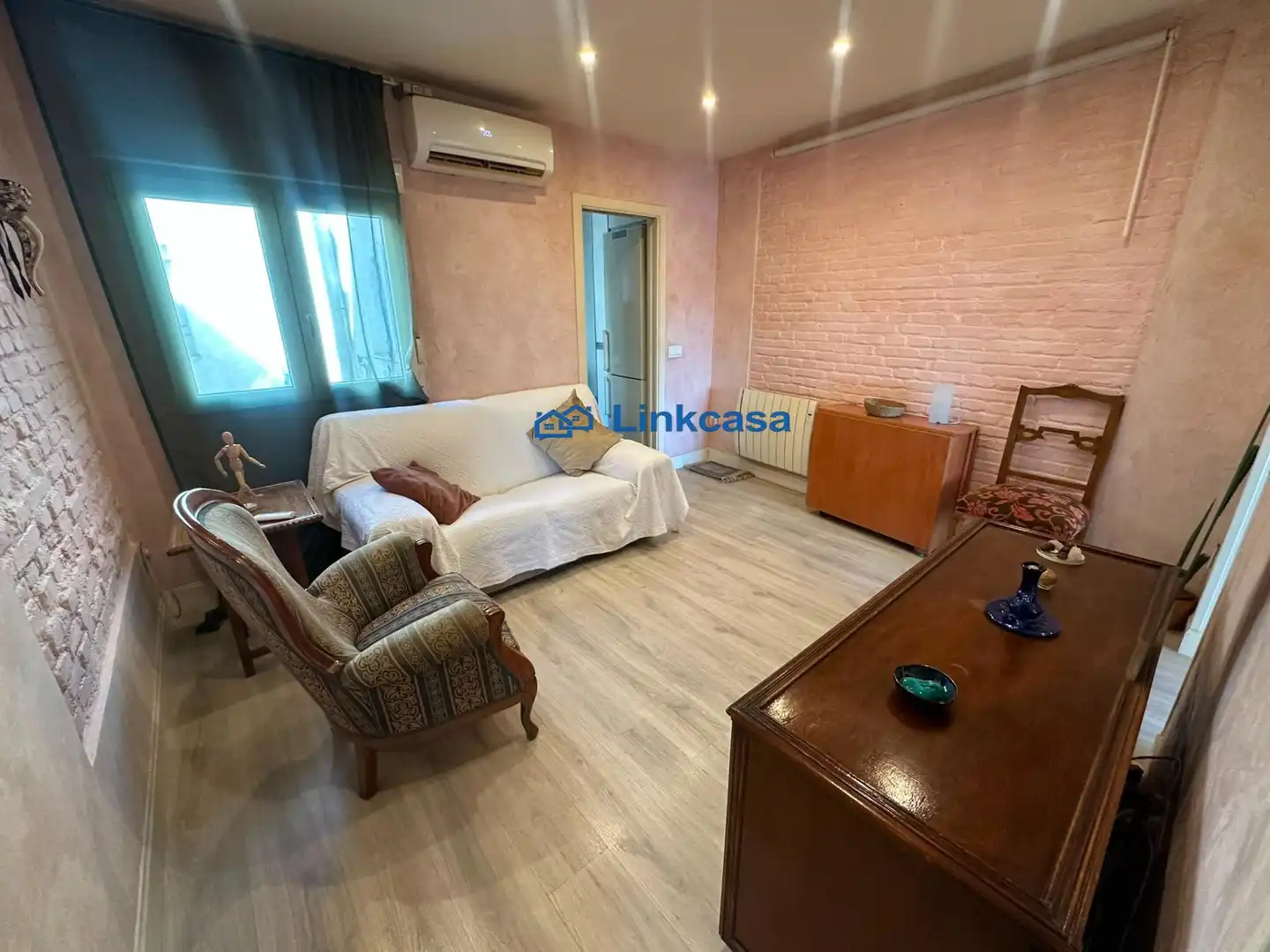 Sala d'estar de Pis en venda en Madrid amb Aire condicionat i Calefacció