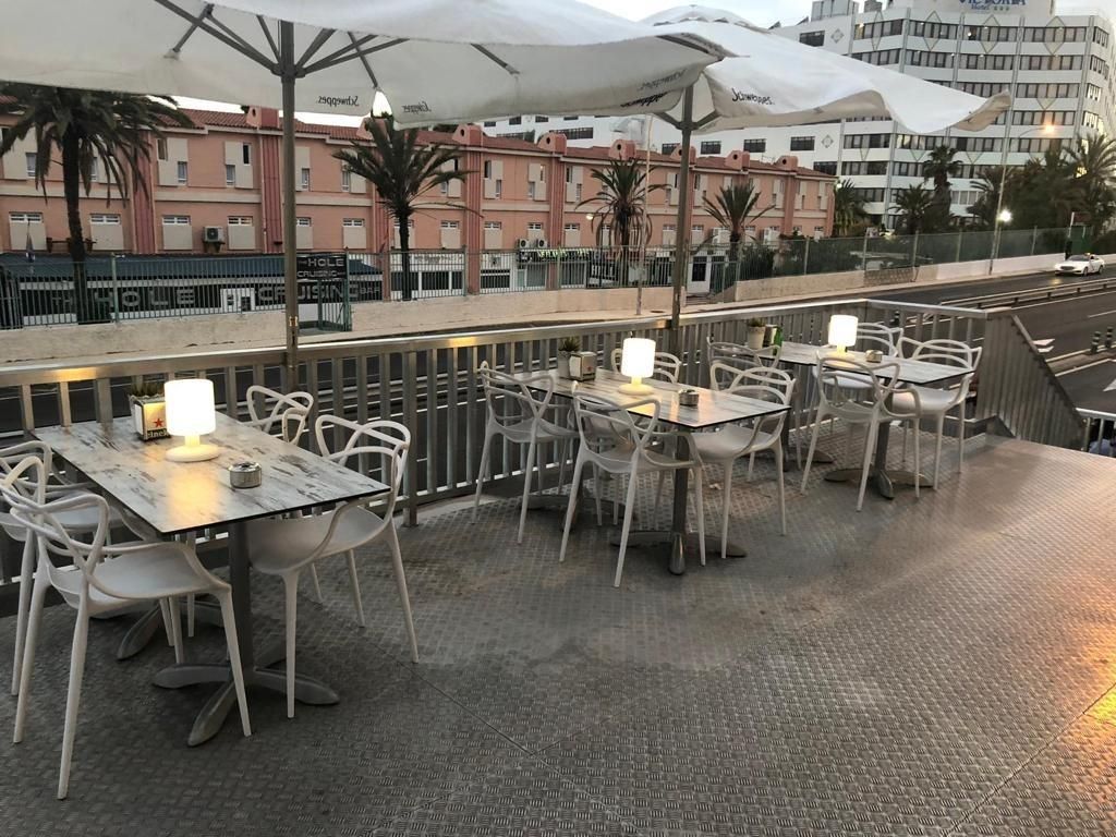 Terrassa de Local de lloguer en San Bartolomé de Tirajana amb Aire condicionat i Moblat