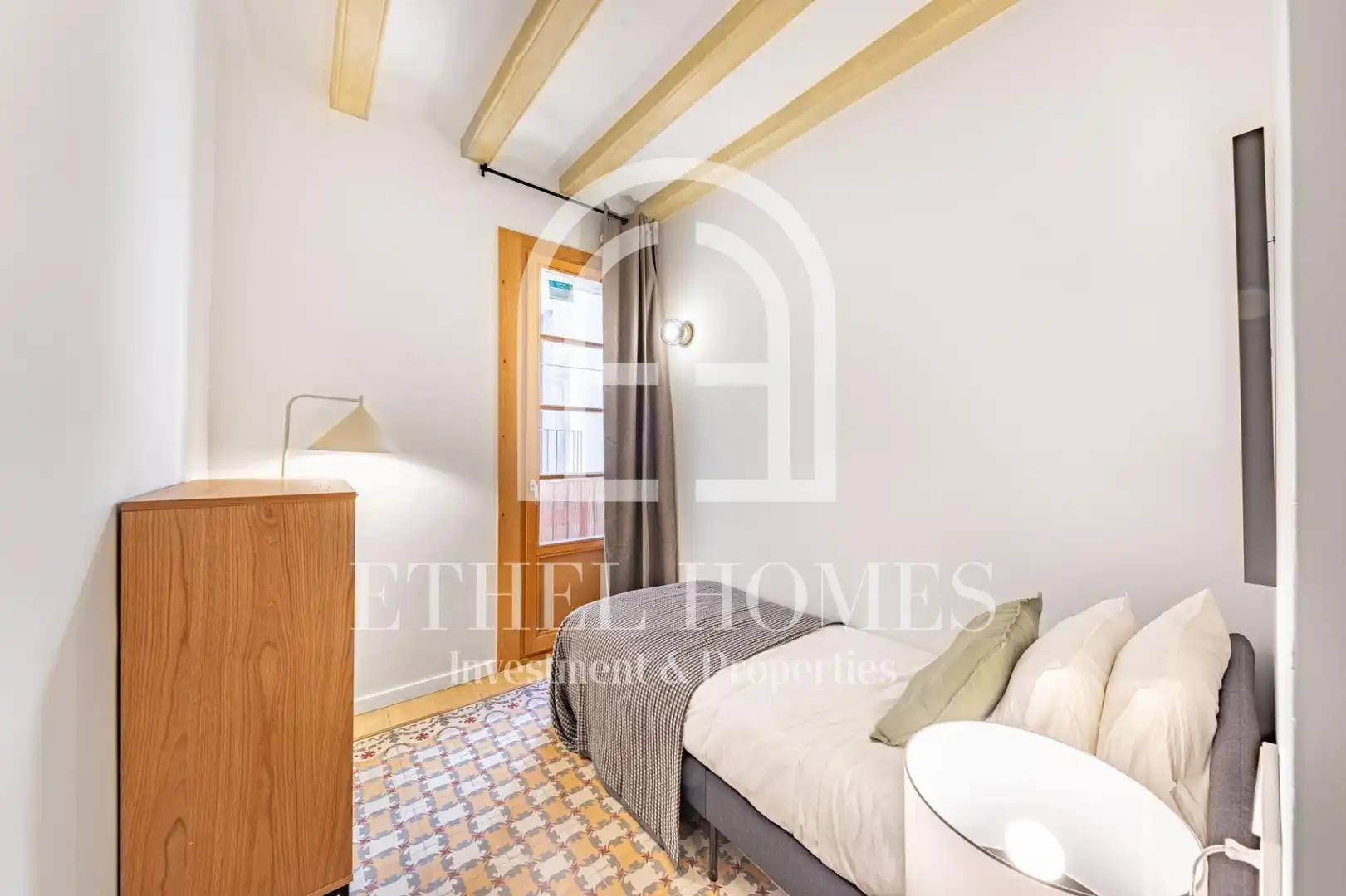 Habitación de Piso de alquiler en Barcelona con Aire acondicionado, Calefacción y Balcón