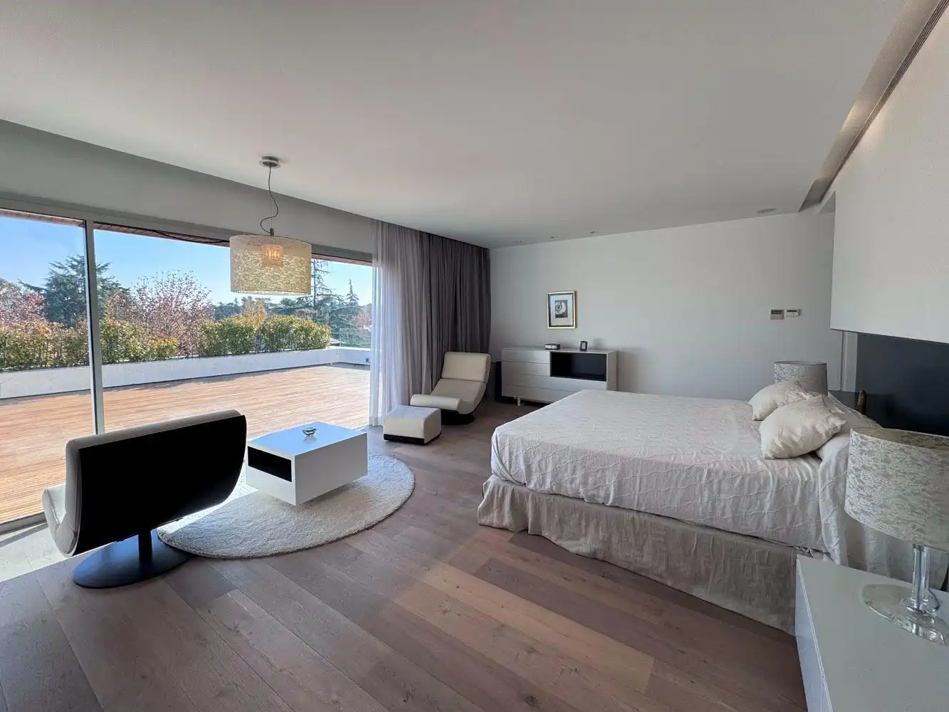 Bedroom of Houses for sale in Madrid  with Air Conditioner, Heating and Private garden
