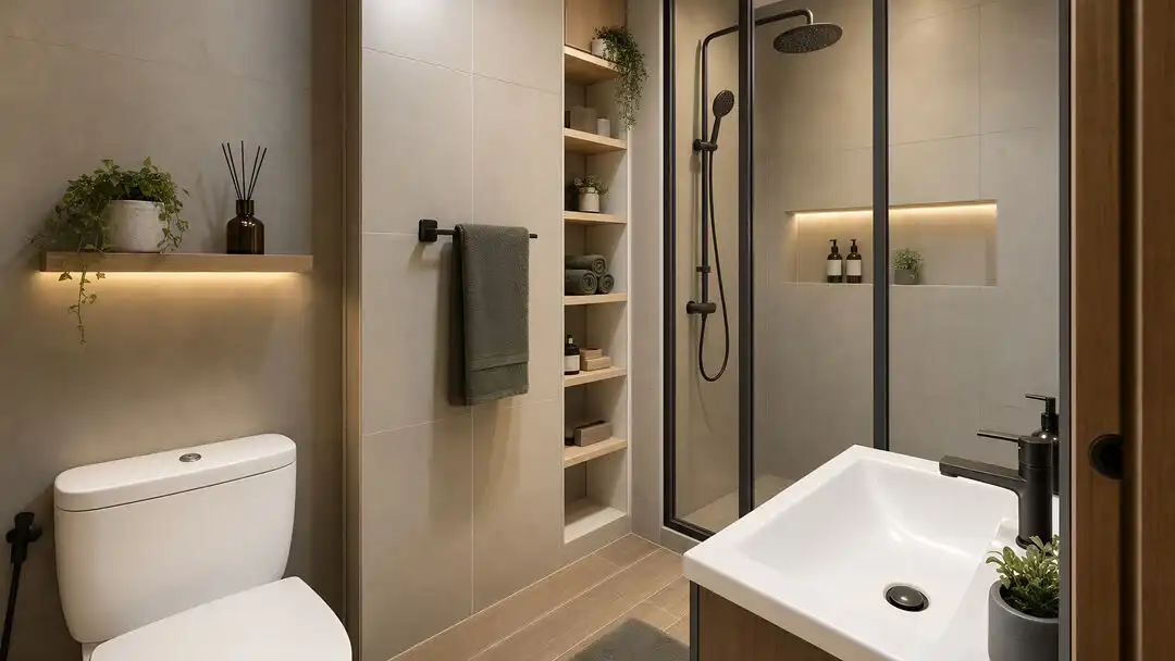 Bathroom of Flat for sale in Coslada  with Terrace, Storage room and Alarm