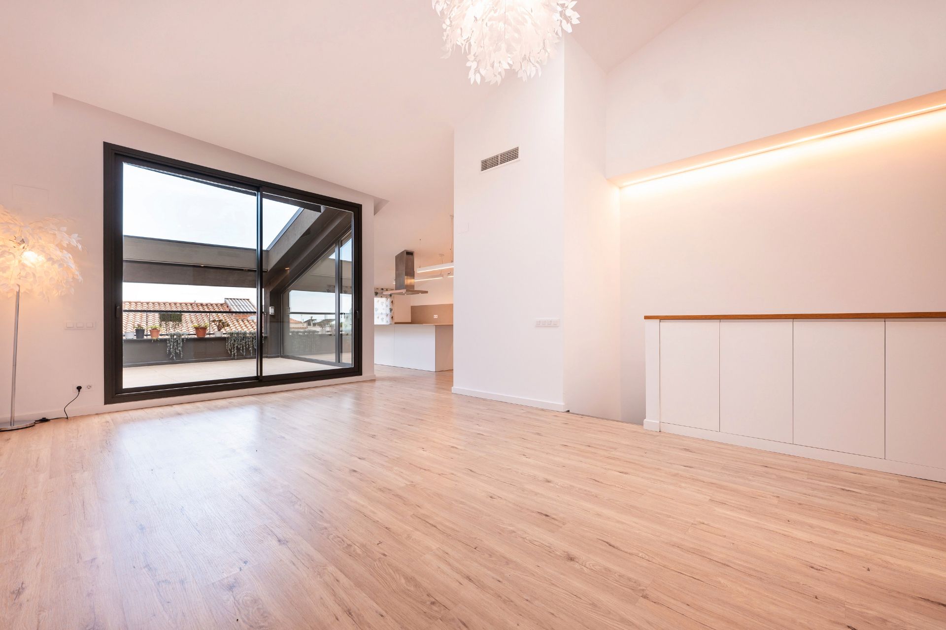 Sala d'estar de Dúplex en venda en Sant Quirze del Vallès amb Aire condicionat, Calefacció i Parquet