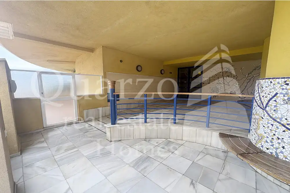 Terrace of Apartments for sale in Tavernes de la Valldigna  with Air Conditioner, Heating and Furnished