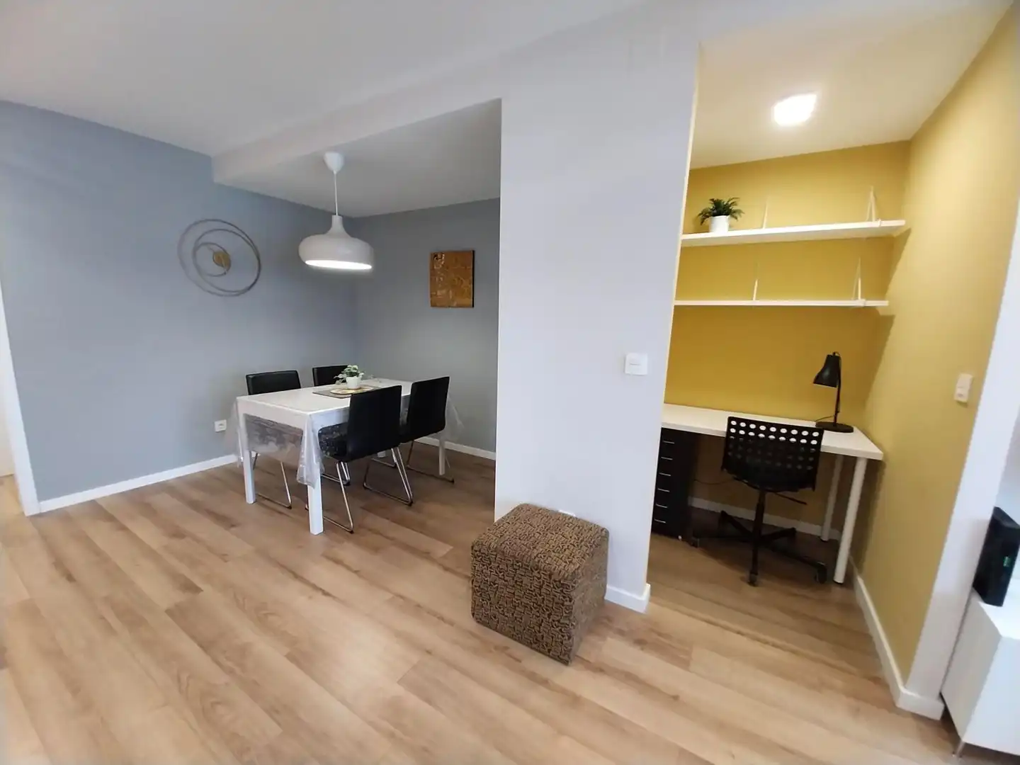 Dining room of Flat for rent in Valladolid  with Air Conditioner, Heating and Terrace
