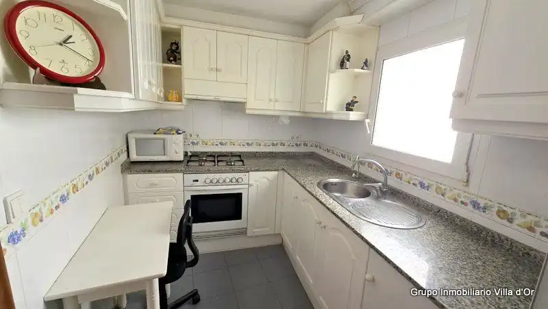 Cocina de Piso en venta en Dénia con Terraza