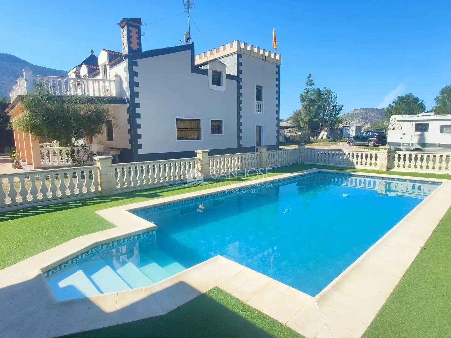 Chalet con piscina en venta en Hondón de las Nieves / El Fondó de les Neus, imagen 3