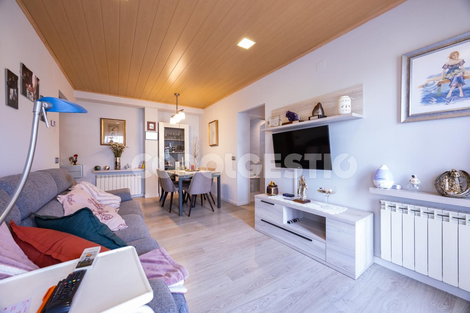 Living room of Flat for sale in Vic  with Terrace