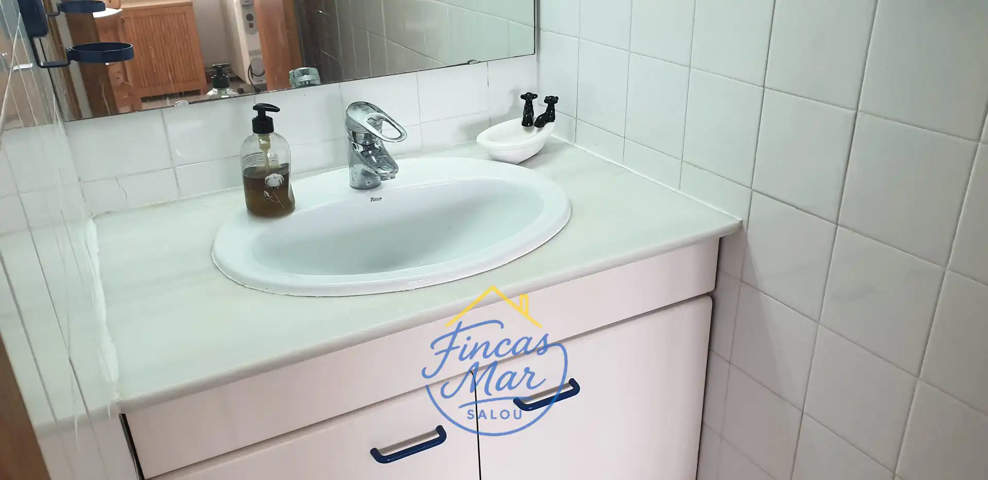 Badezimmer von Wohnung zum Verkauf in Salou mit Möbliert