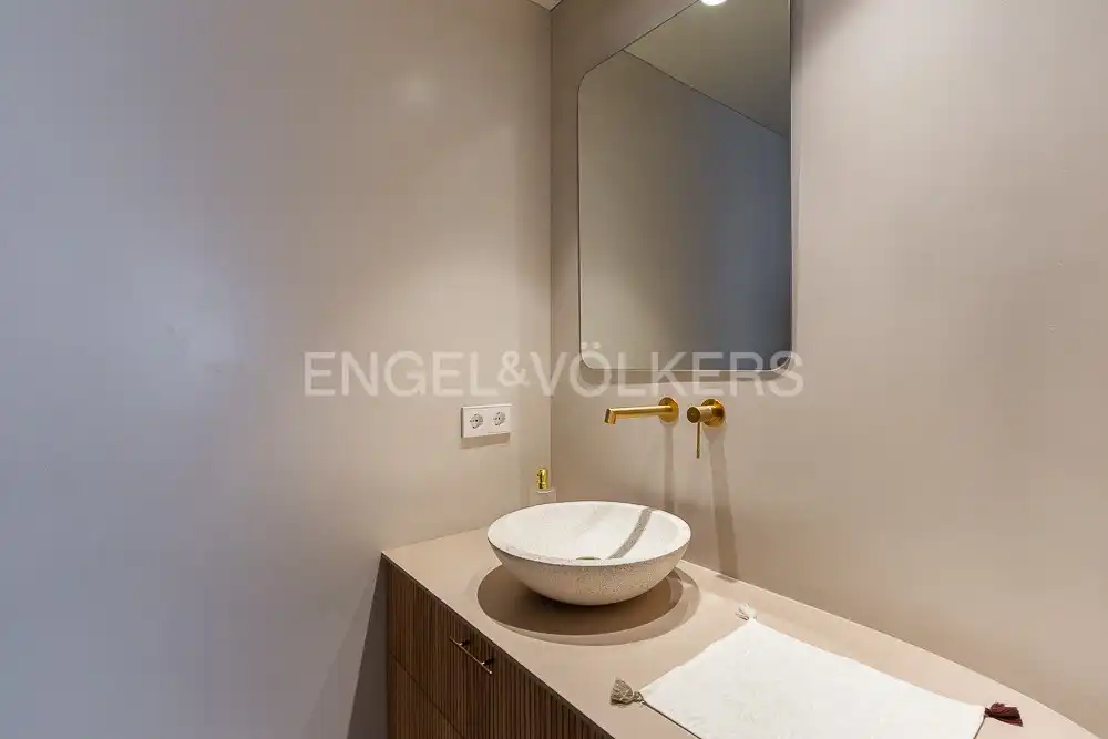 Baño de Ático de alquiler en Valencia con Aire acondicionado, Calefacción y Terraza