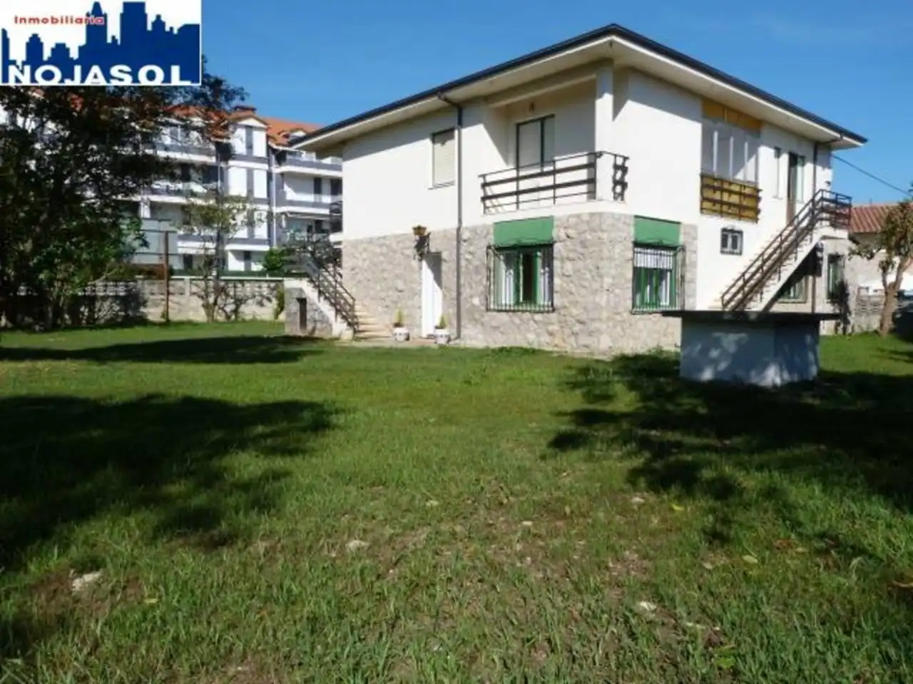 Jardín de Casa o chalet de alquiler en Noja con Terraza y Amueblado