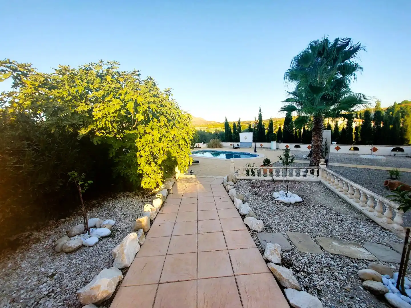 Vista exterior de Casa o chalet en venta en Calasparra con Jardín privado y Piscina