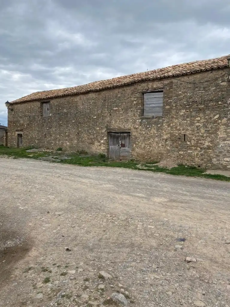 Vista exterior de Finca rústica en venda en Canal de Berdún