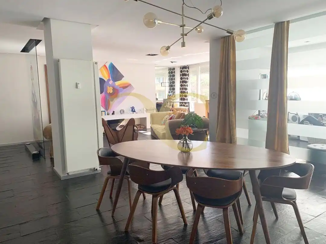 Dining room of Flat for rent in  Madrid Capital  with Air Conditioner and Heating