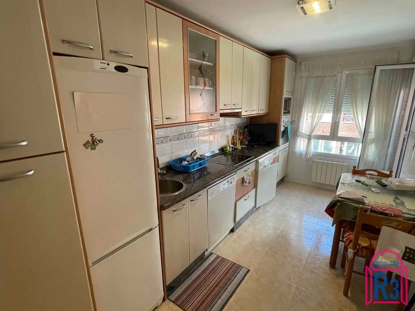 Kitchen of Flat for rent in Villaquilambre  with Heating, Terrace and Furnished
