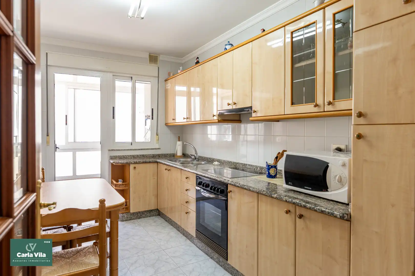 Kitchen of Apartments for sale in Lugo  with Heating, Parquet flooring and Storage room
