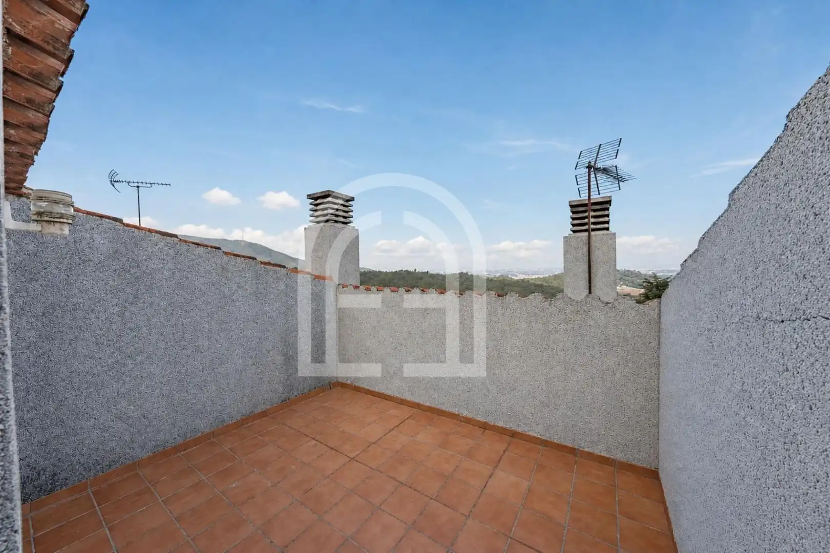 Terraza de Casa o chalet en venta en Sant Fost de Campsentelles con Calefacción, Jardín privado y Terraza