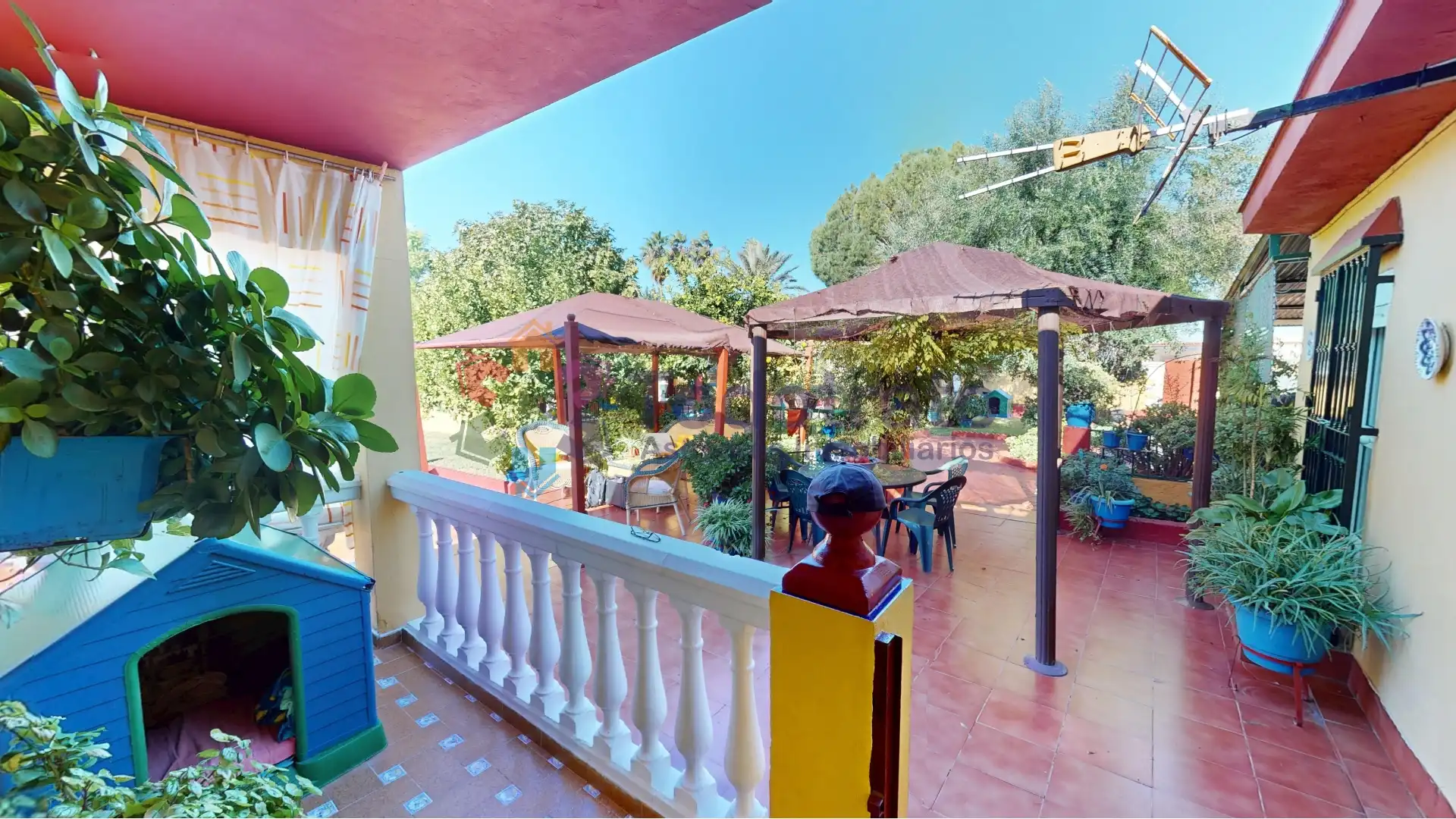 Jardí de Casa o xalet en venda en Alcalá de Guadaira amb Aire condicionat, Jardí privat i Piscina
