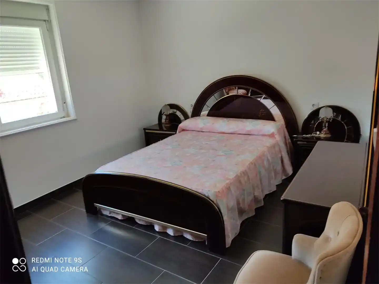 Schlafzimmer von Wohnung zur Miete in Carnota mit Möbliert, Ofen und Waschmaschine