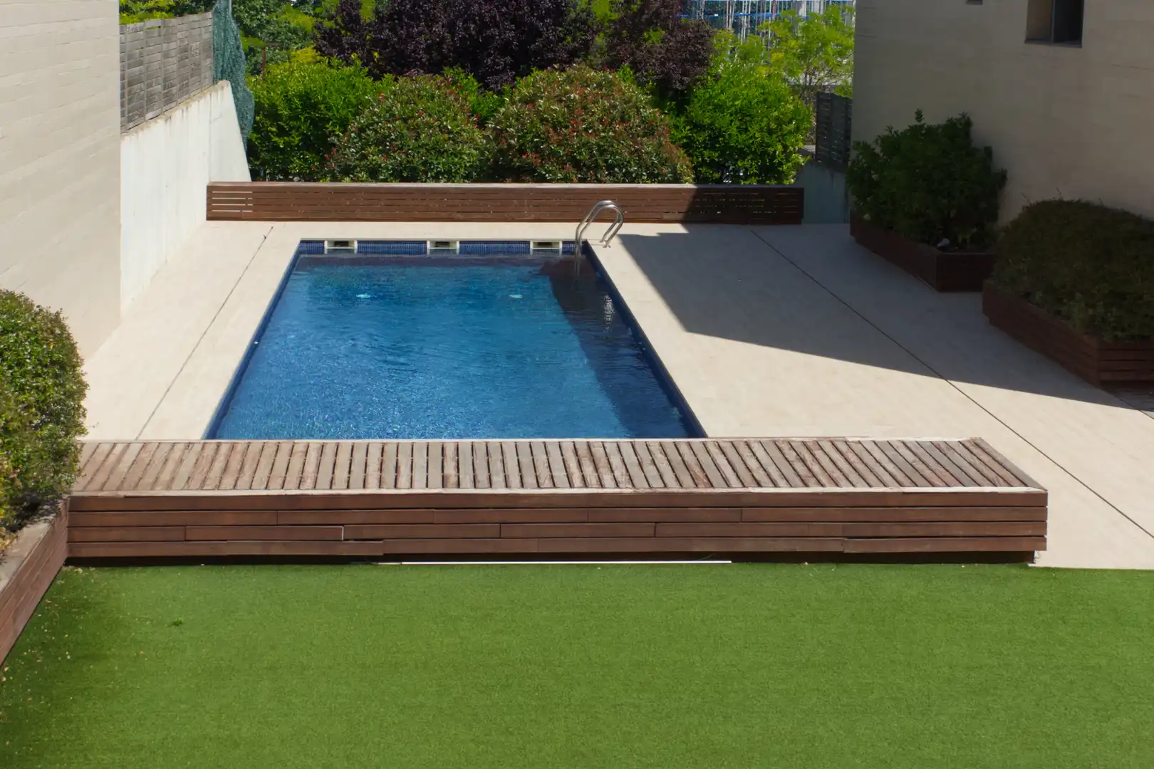 Swimming pool of Detached homes for sale in Sant Quirze del Vallès  with Heating, Private garden and Terrace