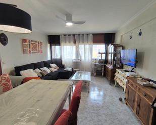 Living room of Flat for sale in Pontevedra Capital   with Heating, Private garden and Parquet flooring