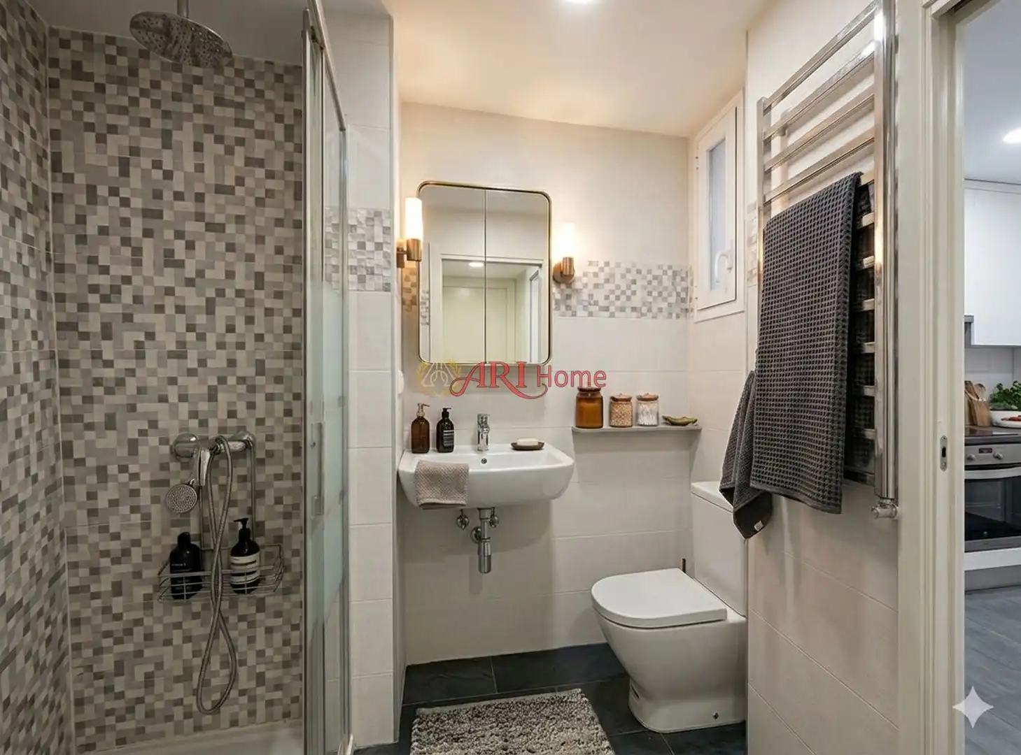 Bathroom of Flat for rent in Madrid  with Heating and Furnished