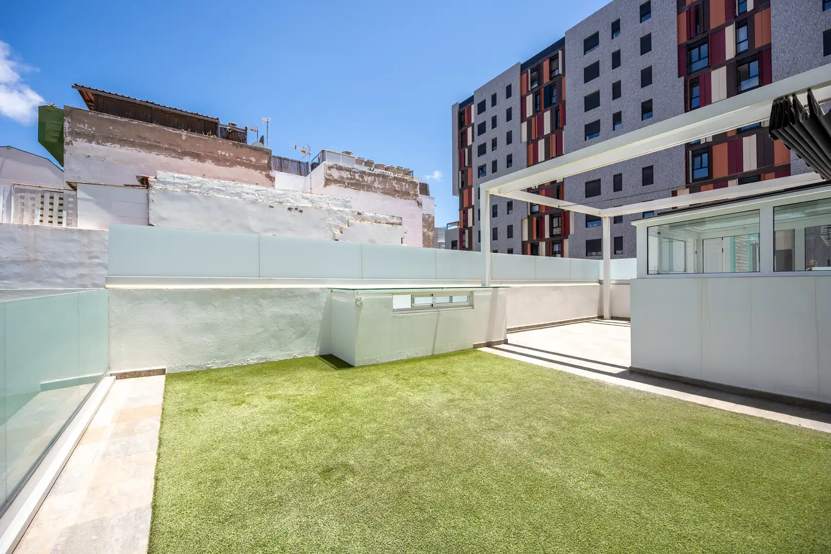 Terrassa de Casa adosada en venda en Las Palmas de Gran Canaria amb Aire condicionat, Calefacció i Terrassa