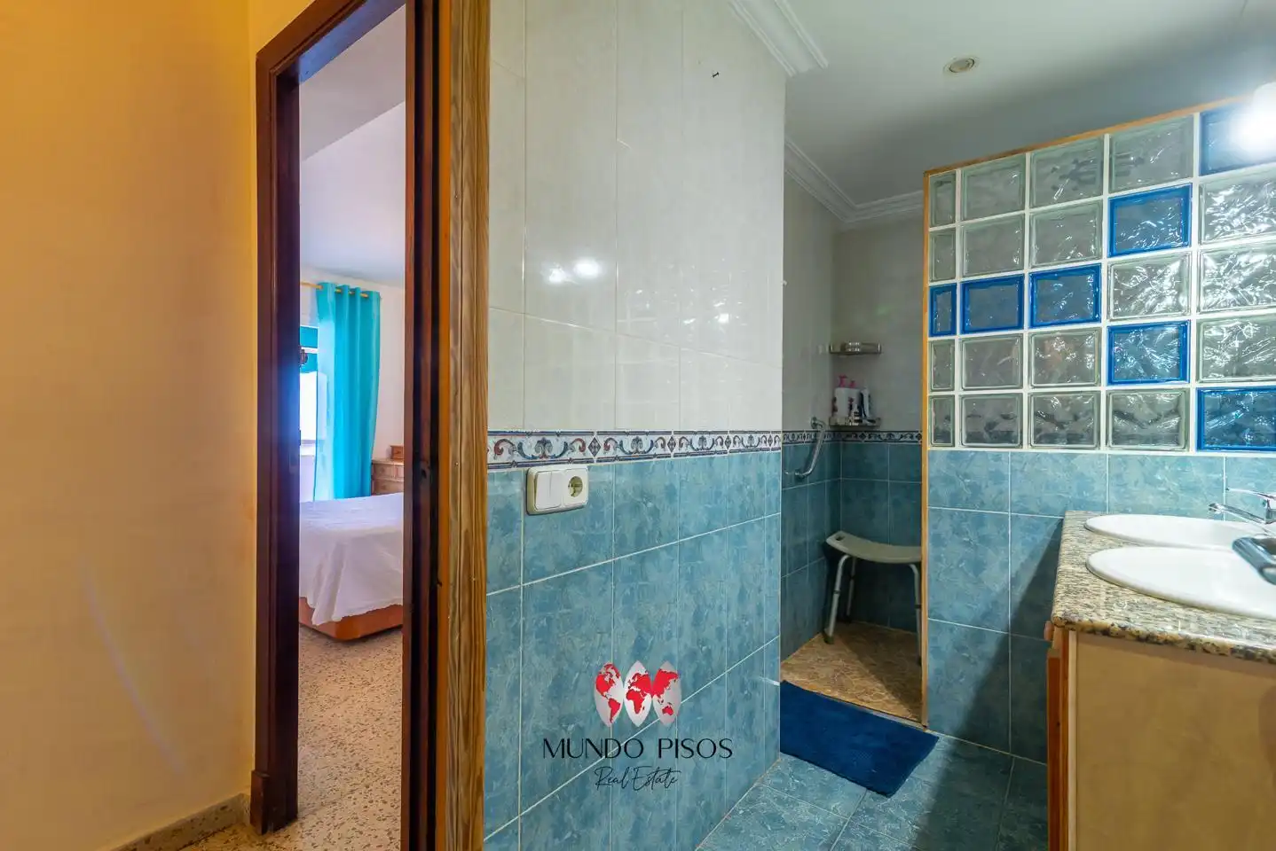 Badezimmer von Wohnung zum Verkauf in  Palma de Mallorca mit Klimaanlage, Heizung und Abstellraum