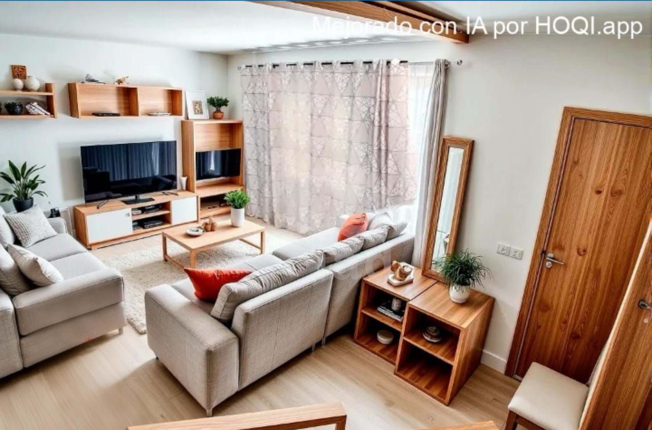 Living room of Flat for sale in Pizarra  with Air Conditioner and Terrace
