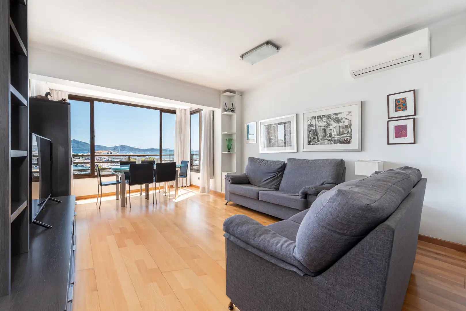 Living room of Apartments for sale in Pollença  with Air Conditioner and Furnished